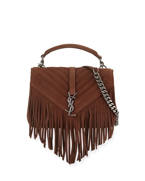 ysl fringe bag